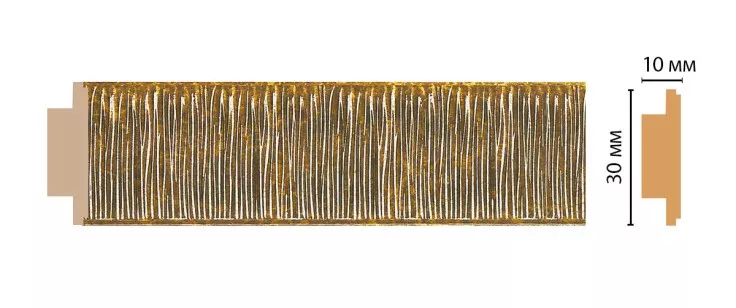Молдинг Decomaster 110-17 (30x10x2400 мм)