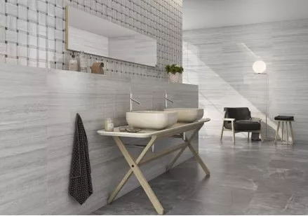 Плитка Geotiles Blancos Brillo Rect 40x120 настенная