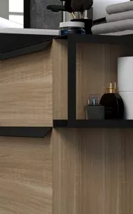 База под раковину Cezares Qubo 60x46x83 Bianco Rock 54969