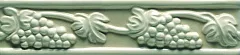 Бордюр Ceramiche Grazia Essenze Grape Felce 6x26 GRA04