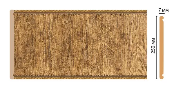 Декоративная панель Decomaster C25-4 (250x7x2400 мм)
