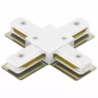 Соединитель Lightstar Barra X-образный однофазный 502146 Соединитель Lightstar Barra X-образный однофазный 502146