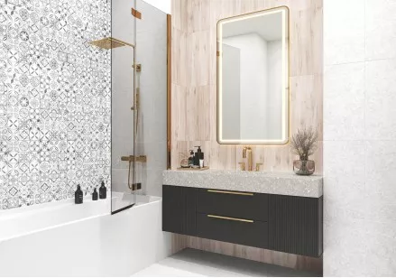 Плитка NewTrend Play White 30x60 настенная WT36PLY00
