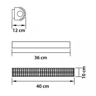 Светильник настенный Osgona Monile 704632