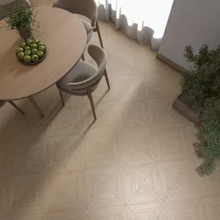 Декор Kerama Marazzi Альберони бежевый матовый обрезной 60x60 SG643720R