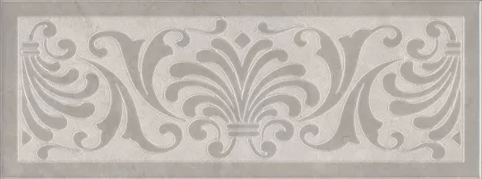 Декор Kerama Marazzi Монсанту 1 серый светлый 15x40 HGD/B499/15147 Декор Kerama Marazzi Монсанту 1 серый светлый 15x40 HGD/B499/15147