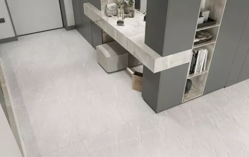 Керамогранит NT Ceramic Granite Limestone White Structura 60x120 NTT99618M