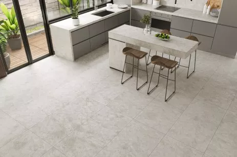 Керамогранит NT Ceramic Granite Limestone White Structura 60x120 NTT99618M