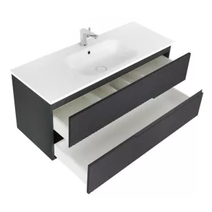 База под раковину Cezares Duet 77x45x50 Bianco Lucido DUET-800-2C-SO-BL