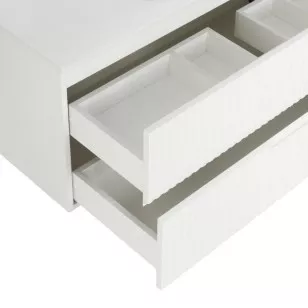 База под раковину Cezares Duet 77x45x50 Bianco Lucido DUET-800-2C-SO-BL