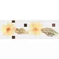 Бордюр Atem Cuba Gerbera желтый Yl 9.6x29.5 Бордюр Atem Cuba Gerbera желтый Yl 9.6x29.5