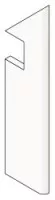 Плинтус Atlas Concorde Italy Boost Pro Ivory Battiscopa Sag. Dx 7.2x30 A0Q0