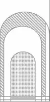 Декор Ariana Luce Decor Archi A Ret 120x280 PF60008298 Декор Ariana Luce Decor Archi A Ret 120x280 PF60008298