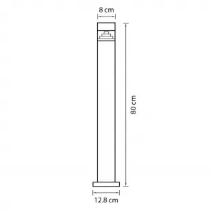 Светильник светодиодный уличный Lightstar Raggio 377707