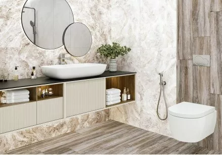 Керамогранит Alma Ceramica Wave лаппатированный 57x114 GFA114WAV04L