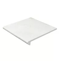 Ступень Gres Aragon Urban Peldano Redondeado Blanco Anti Slip 29.7x33