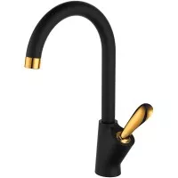 Смеситель для кухни DK Venice Baciano DA1032459 Черный Золото