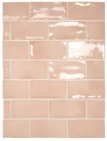 Плитка Equipe Manacor Blush Pink 7.5x15 настенная 26904