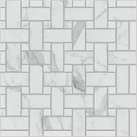 Мозаика Estima Montis White Intreccio неполированная 33x33 MN01 Мозаика Estima Montis White Intreccio неполированная 33x33 MN01