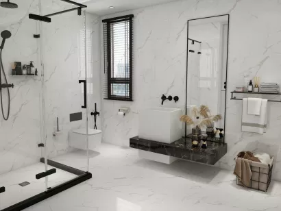 Керамогранит Ceradim Statuario Wonderful Белый Полированный 60x120