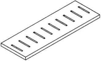 Специальный элемент DPR57102 Out.20 GRIGLIA DOLPHIN CLAY 15x60 ABK Ceramiche