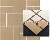 Мозаика Paradyz Uniwersalna Mozaika Szklana Gold Mix 29.8x29.8