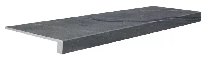 Ступень Kerama Marazzi Роверелла Евро Проходная серый 34.5x236.5 Ступень Kerama Marazzi Роверелла Евро Проходная серый 34.5x236.5