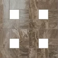 Мозаика напольная 610110000066 Supernova Marble Woodstone Taupe Mosaic Lap 45x45 Atlas Concorde Russia