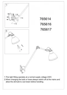 Бра Lightstar Loft 765617