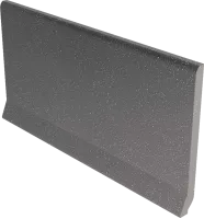 Плинтус Paradyz Bazo Nero Cokol Wywiniety Ostry Sol-pieprz Mat. 10x19.8 