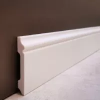 Плинтус Solid напольный ударопрочный белый UHD01/80