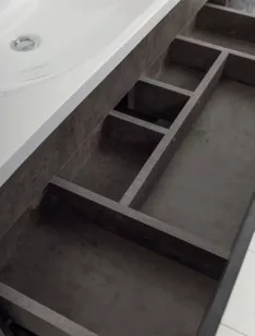 База под раковину Cezares Premier-HPL 100x50x56 Lava Congelata PREMIER-HPL-100-2C-SO-LAVA-BLUM