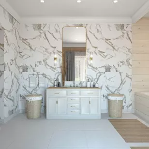 Керамогранит Absolut Gres Oro Bianco полированный 60x120 AB 1130G
