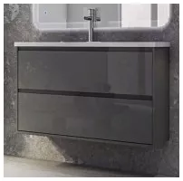 База под раковину Cezares Glass 74x46 Antracite 41799