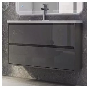 База под раковину Cezares Glass 74x46 Antracite 41799