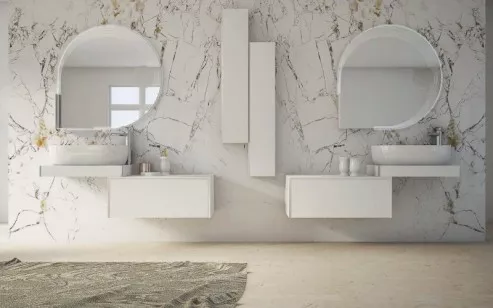 Консоль подвесная Cezares Tavolone 120x43x8 Rovere tabacco 41583