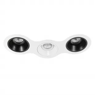 Комплект из светильников и рамки Lightstar Domino D696070607
