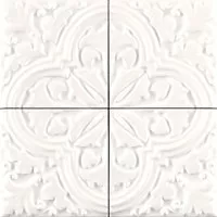 Плитка Ceramiche Grazia Formelle Algarve Bianco 13x13 настенная ALGA1