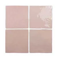 Плитка DNA Tiles Flash Bars Blush глазурованная глянцевая 13x13 настенная