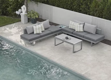 Керамогранит Global Tile Bliss Серый 40x80 GT40801401MCR