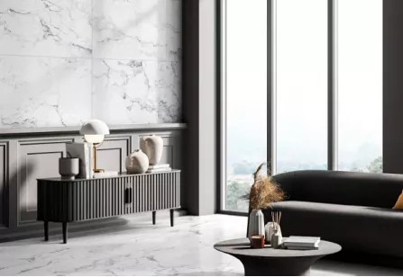 Керамогранит Vitra MarbleSystem Эмперадор Кремовый лаппатированный 60x120 K948094LPR01VTER