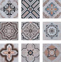 Плитка DeShun Ceramics Art Decor Mix 20x20 DC36 Плитка DeShun Ceramics Art Decor Mix 20x20 DC36