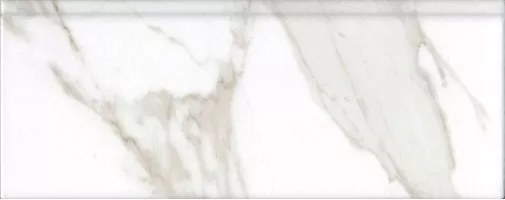 Плинтус Kerama Marazzi Алентежу белый матовый обрезной 12x30 FMF007R