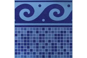 Керамогранит El Molino Indico Olas Azul-Mix 33.3x33.3