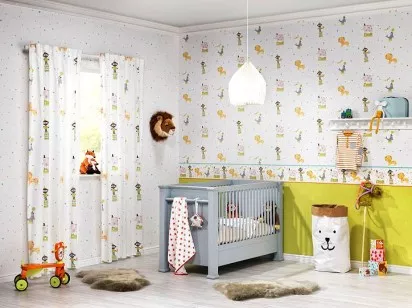 Обои Rasch Bambino XVII 247435 0.53x10.05 бумажные