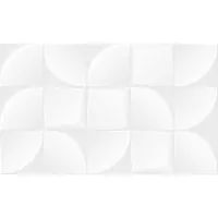 Плитка Gracia Ceramica Blanc White белый 02 30x50 настенная