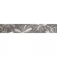 Бордюр Azori Sonnet Grey Flower 6.2x50.5 587901001 