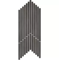 Мозаика Coliseumgres Linate Brown Strip 17.7x53.3 620110000176 Мозаика Coliseumgres Linate Brown Strip 17.7x53.3 620110000176