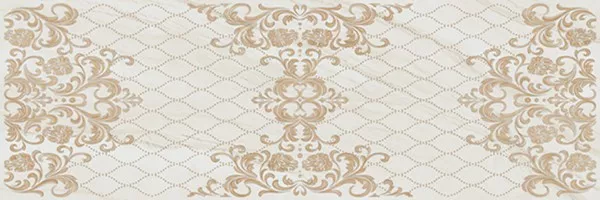 Плитка Porcelanite Dos 1201 Beige Decor 40x120 настенная