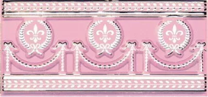 Бордюр Ape Ceramica Capricho De Los Zares Xenia Rosa 9.2x20